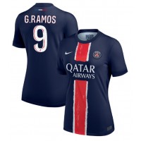 Paris Saint-Germain Goncalo Ramos #9 Hjemmedrakt Dame 2024-25 Kortermet